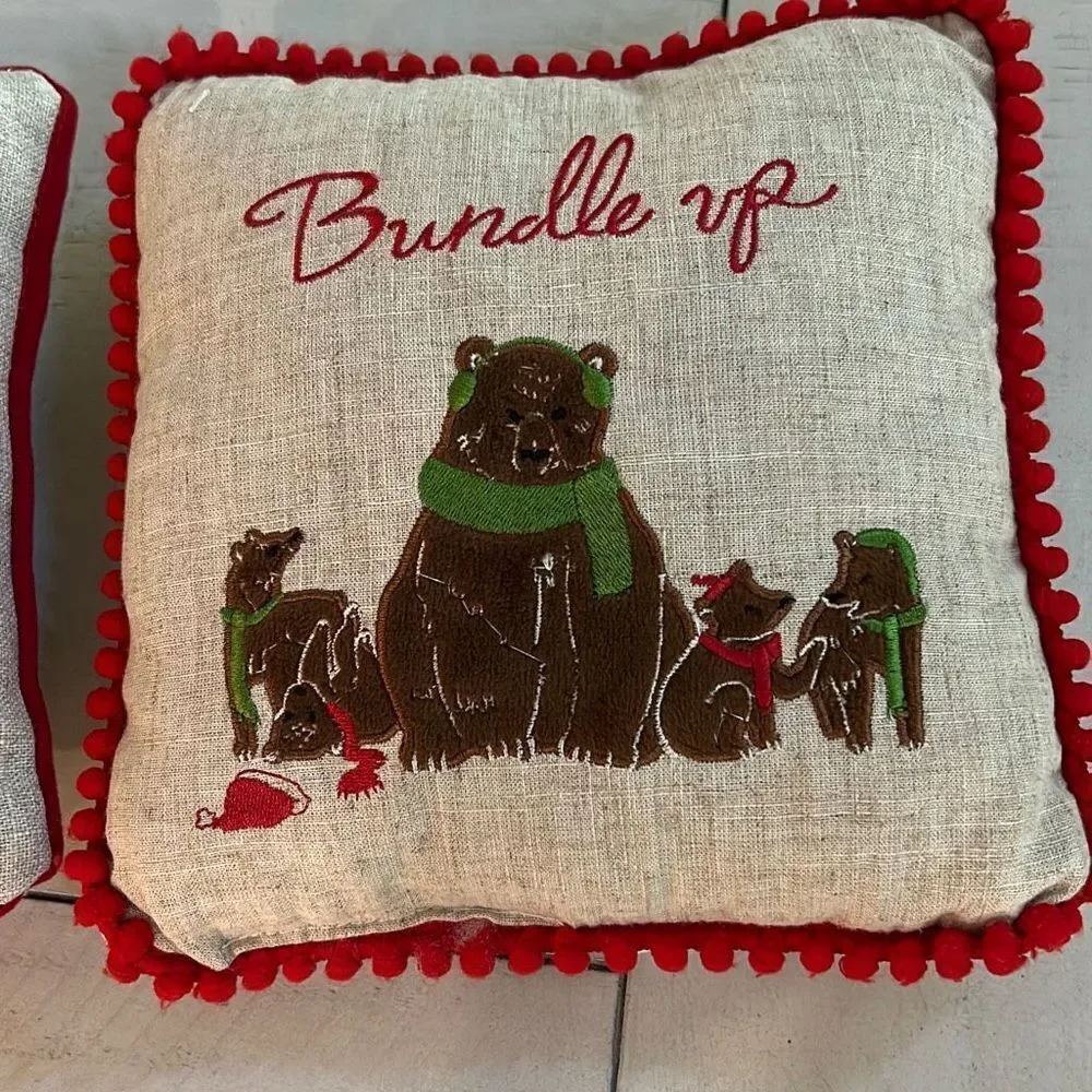 2 Christmas Pillows